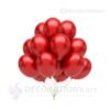 "Metallic Red Balloons – High-Quality Party Decoration for Birthdays, Weddings & Anniversaries | 50 Pcs Pack | DecorationKart"