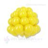 "Metallic Yellow Balloons - Perfect for Birthday, Anniversary, and Party Decorations | 50pcs Pack | Buy Online from DecorationKart"