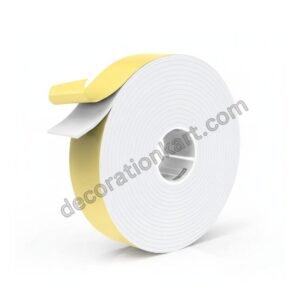 “Double side tape rolls for balloon decoration, craft work, and party setup”